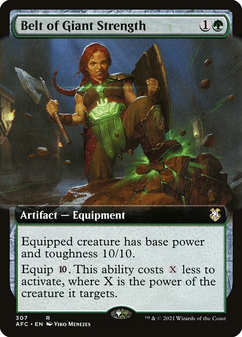 Belt of Giant Strength (Extended Art) - AFC - 307