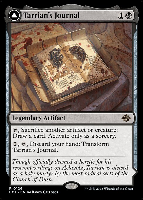 Tarrian's Journal - LCI - 126