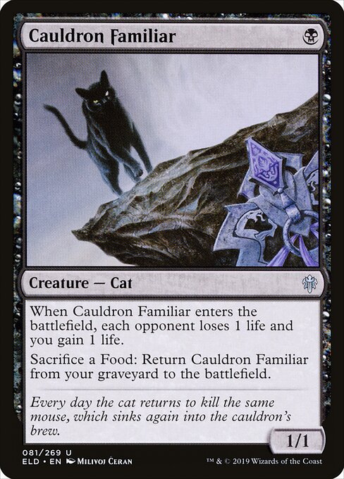 Cauldron Familiar (Foil) - ELD - 81