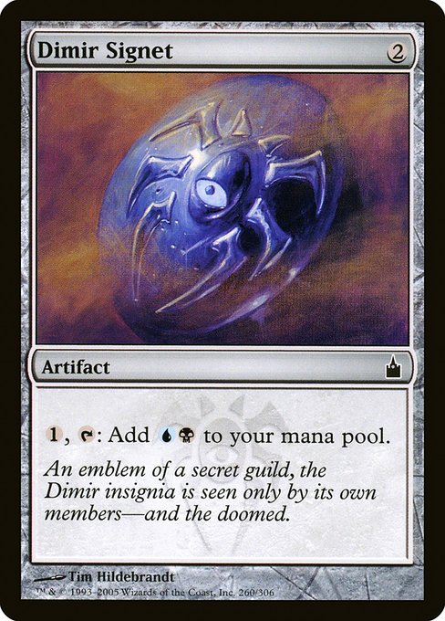 Dimir Signet - RAV - 260