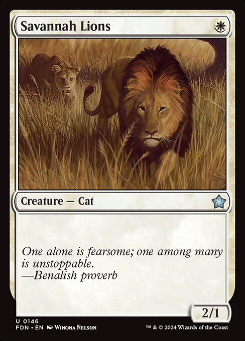 Savannah Lions - FDN - 146