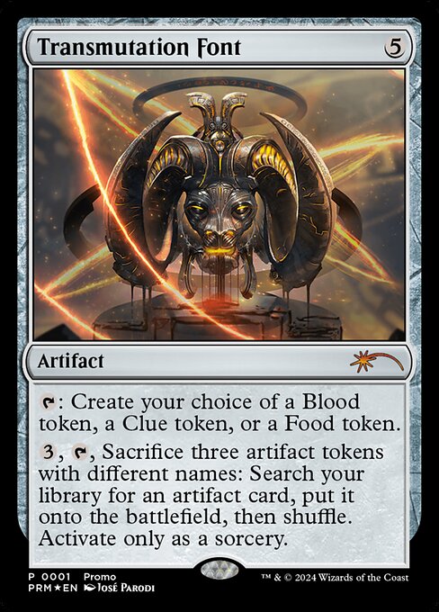 Transmutation Font (Foil) - PW24 - 11