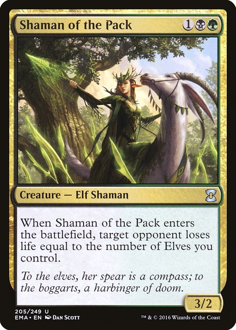 Shaman of the Pack (Foil) - EMA - 205