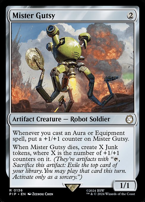 Mister Gutsy - PIP - 136