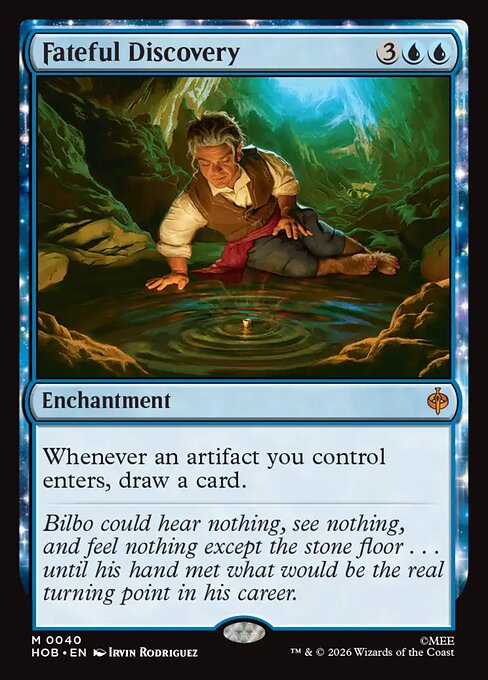 Fateful Discovery (Foil) - HOB - 40