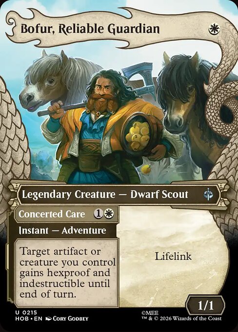 Bofur, Reliable Guardian (Showcase) (Foil) - HOB - 215