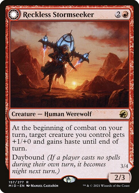 Reckless Stormseeker - MID - 157