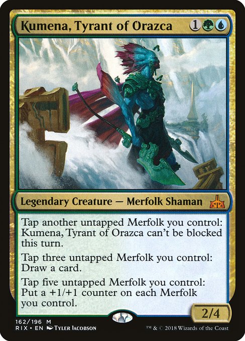 Kumena, Tyrant of Orazca - RIX - 162