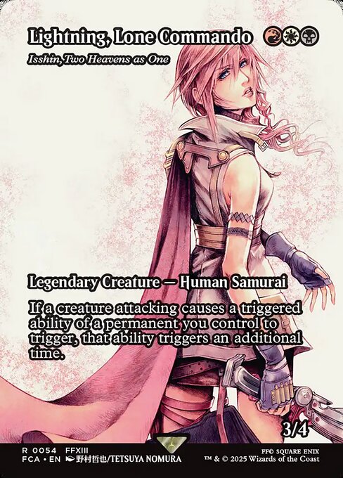 Lightning, Lone Commando - Isshin, Two Heavens as One (Showcase) - FCA - 54