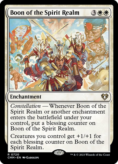 Boon of the Spirit Realm - CMM - 720