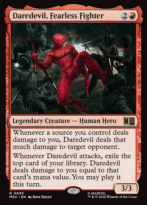 Daredevil, Fearless Fighter - MSC - 685