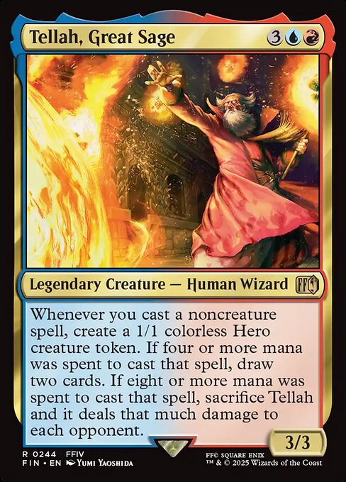 Tellah, Great Sage (Foil) - FIN - 244