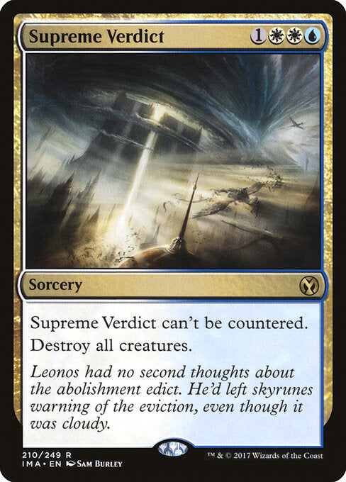 Supreme Verdict (Foil) - IMA - 210