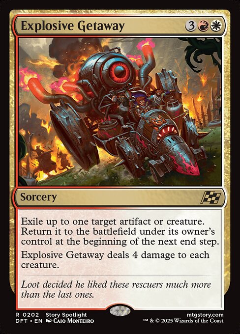 Explosive Getaway - DFT - 202