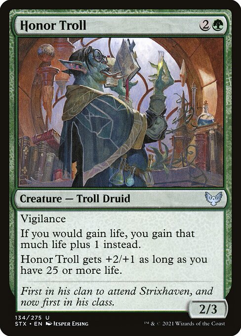 Honor Troll - STX - 134