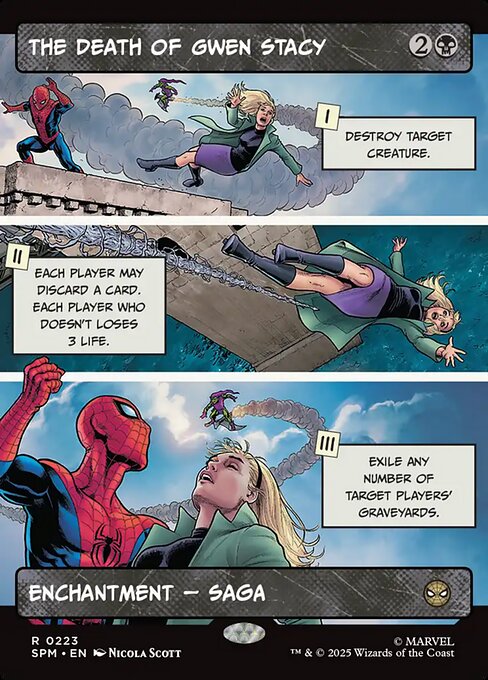 The Death of Gwen Stacy (Borderless) - SPM - 223