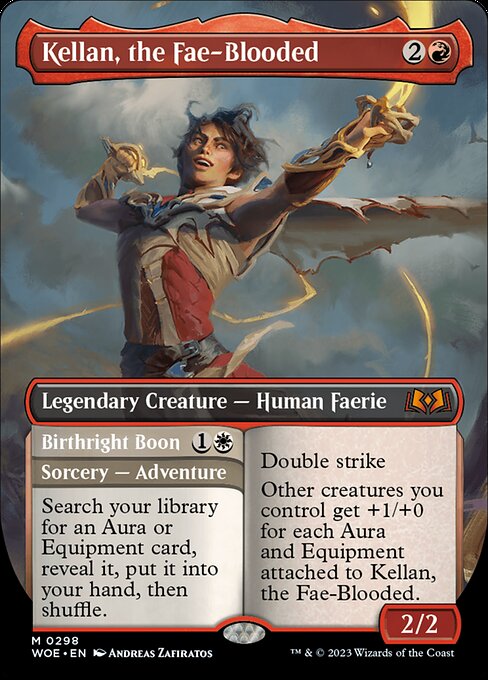 Kellan, the Fae-Blooded (Borderless) - WOE - 298