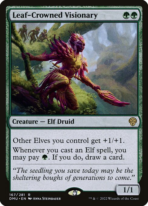 Leaf-Crowned Visionary - DMU - 167