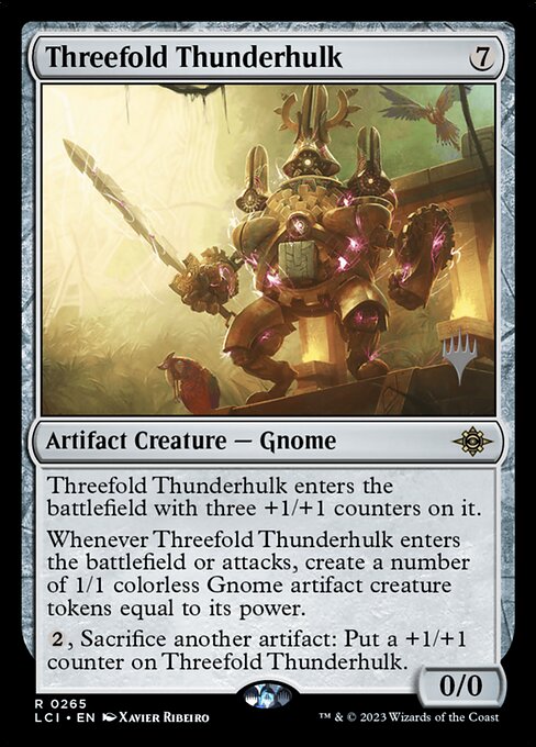Threefold Thunderhulk (Foil) - PLCI - 265p