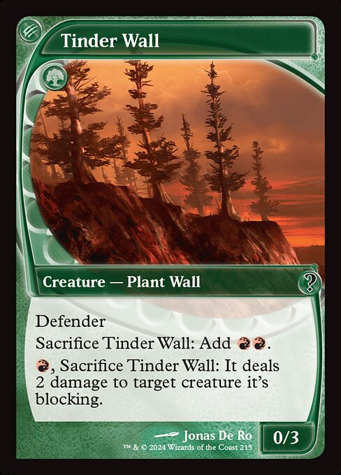 Tinder Wall (Future Sight) - MB2 - 215