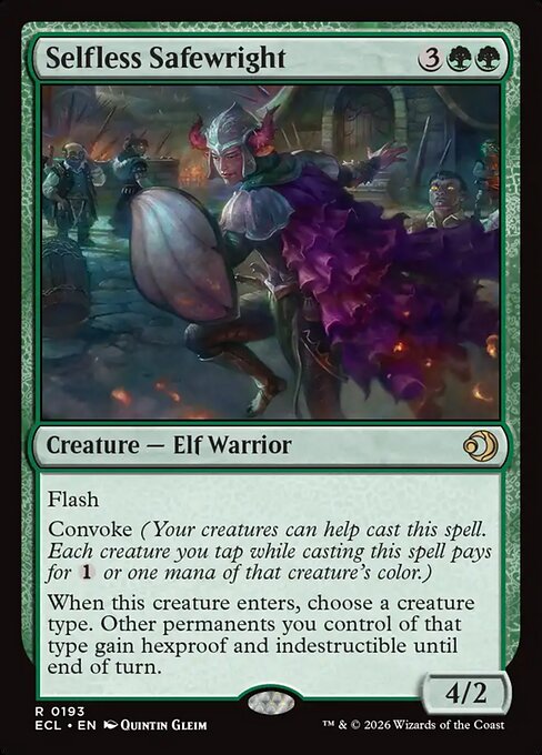 Selfless Safewright (Foil) - ECL - 193