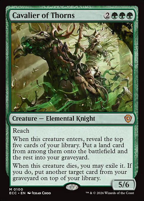 Cavalier of Thorns - ECC - 100