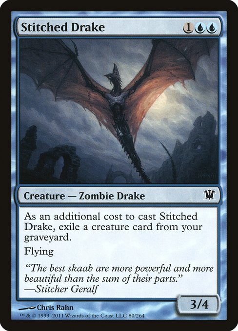 Stitched Drake (Foil) - ISD - 80