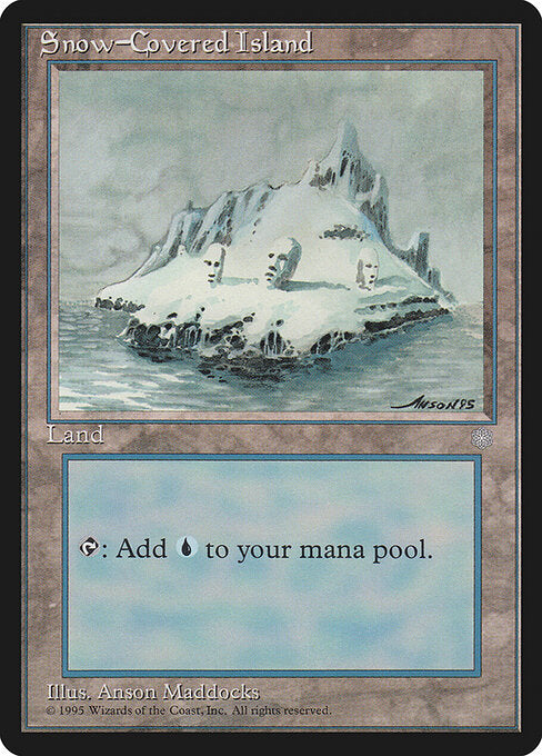 Snow-Covered Island - ICE - 371