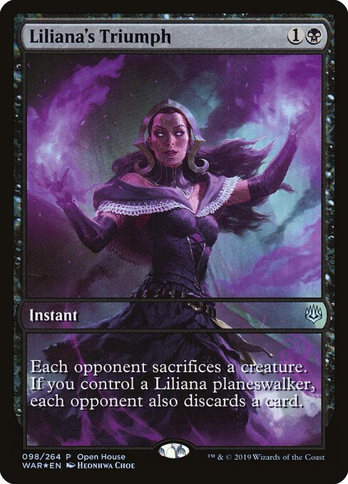 Liliana's Triumph (Foil) - PWAR - 98