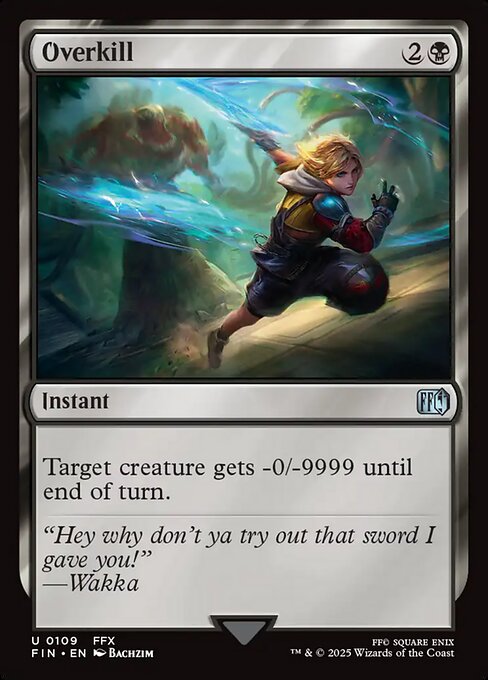Overkill (Foil) - FIN - 109