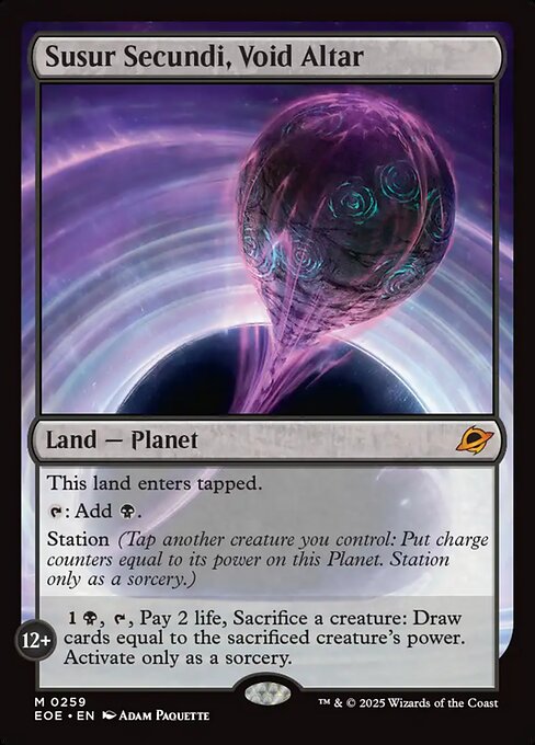 Susur Secundi, Void Altar - EOE - 259
