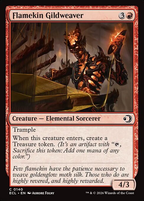 Flamekin Gildweaver (Foil) - ECL - 140