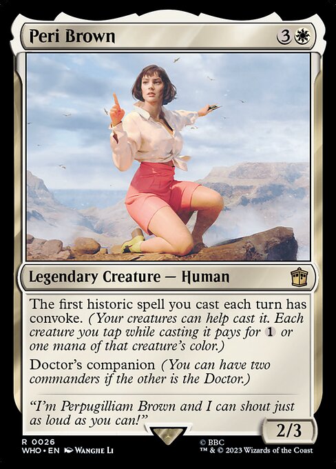 Peri Brown - WHO - 26