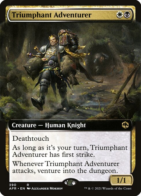 Triumphant Adventurer (Extended Art) - AFR - 390