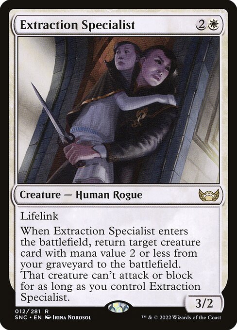 Extraction Specialist - SNC - 12