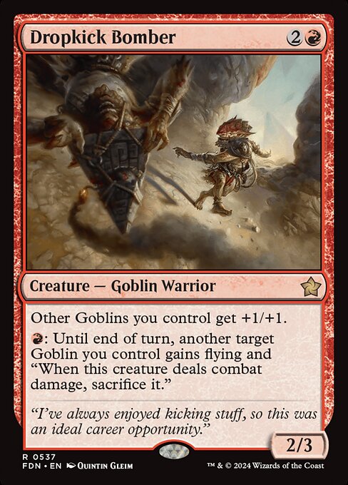 Dropkick Bomber - FDN - 537