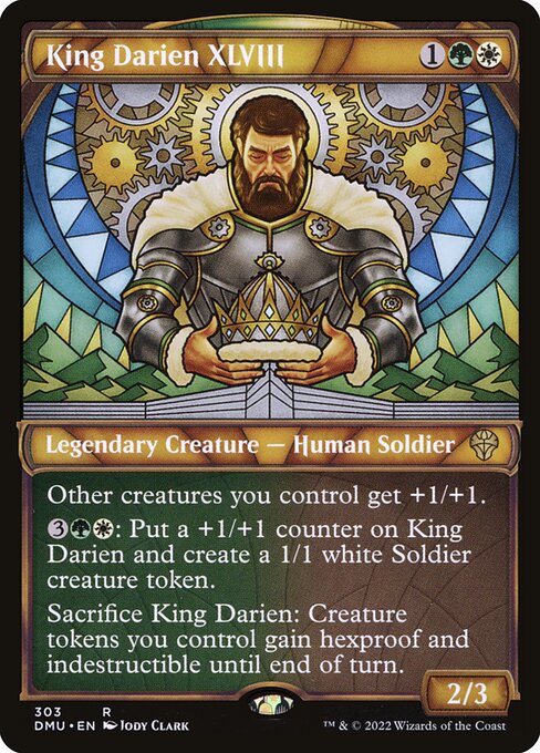King Darien XLVIII (Showcase) (Foil) - DMU - 303