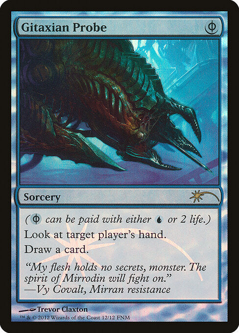 Gitaxian Probe (Foil) - F12 - 12