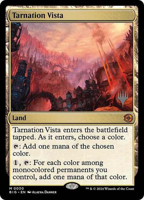 Tarnation Vista - PBIG - 30p