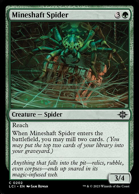 Mineshaft Spider - LCI - 202