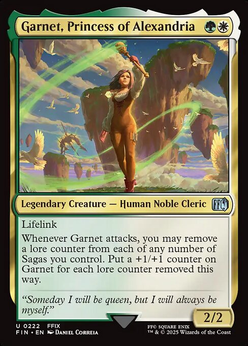Garnet, Princess of Alexandria (Foil) - FIN - 222
