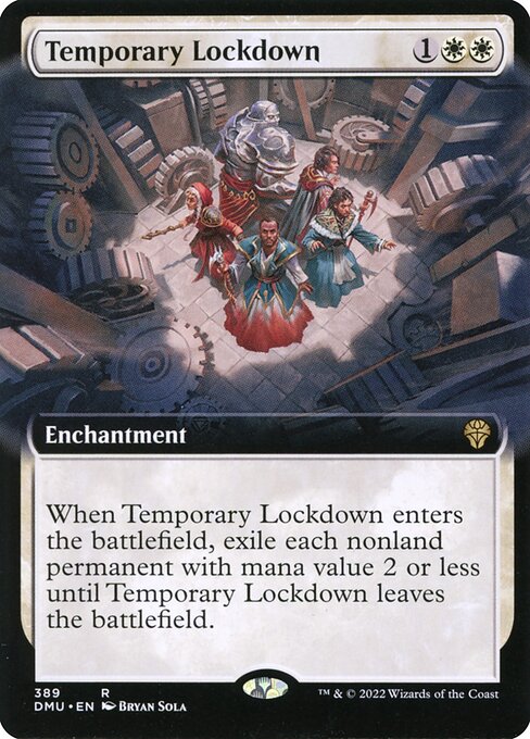 Temporary Lockdown (Extended Art) - DMU - 389