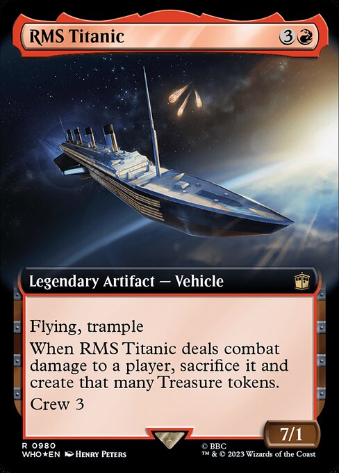RMS Titanic (Extended Art) (Surge Foil) - WHO - 980