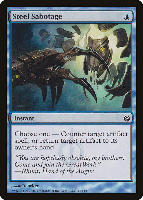 Steel Sabotage (Foil) - MBS - 33