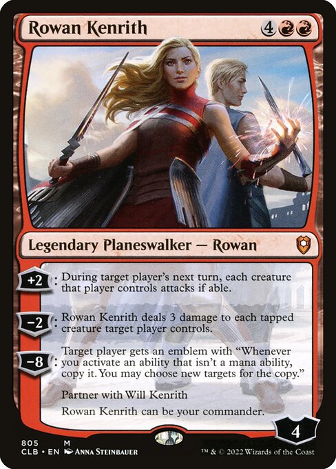 Rowan Kenrith - CLB - 805