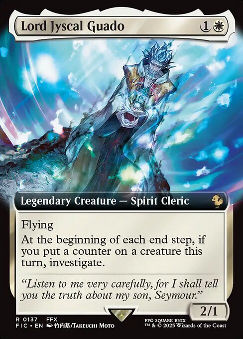 Lord Jyscal Guado (Extended Art) (Foil) - FIC - 137