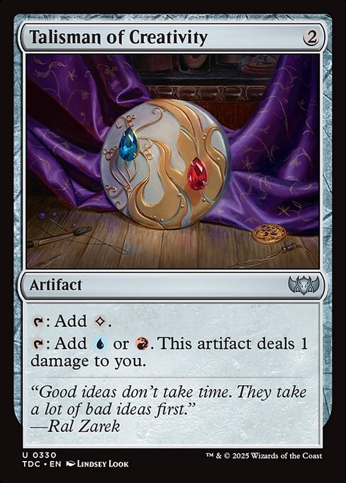 Talisman of Creativity - TDC - 330