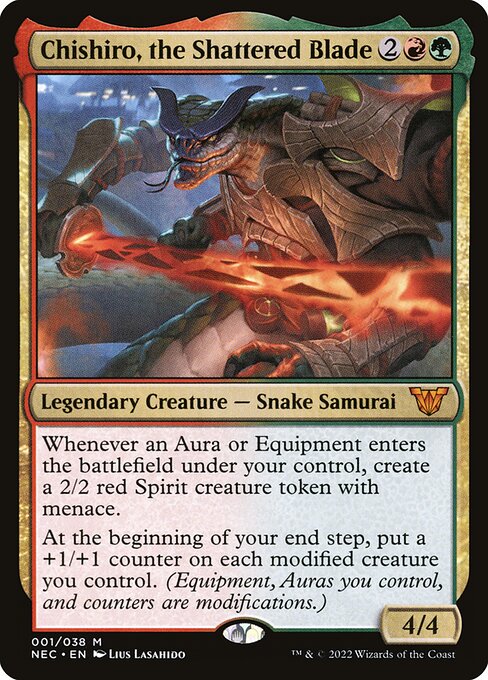 Chishiro, the Shattered Blade (Foil) - NEC - 1