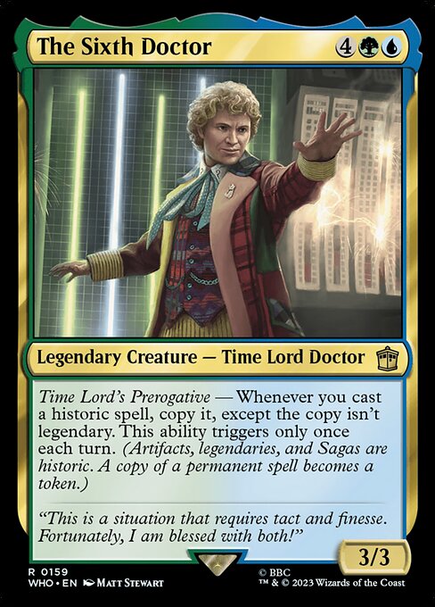 The Sixth Doctor - WHO - 159