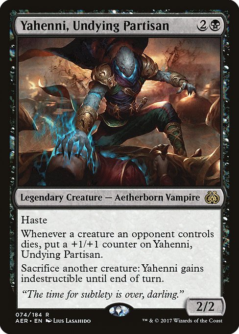 Yahenni, Undying Partisan - AER - 74